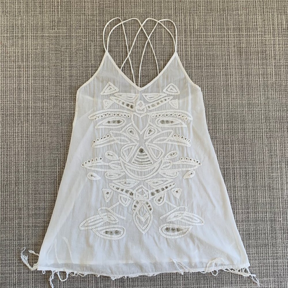RAGA White Dress/Cover-up
